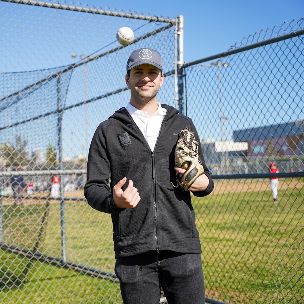 Ben Wanger, Team Israel Baseball Olympian turned LA28 Athlete Fellow